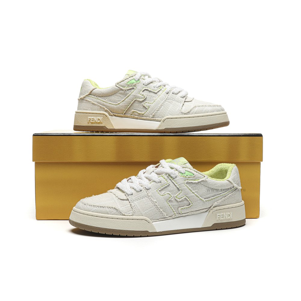 DD Fend1 Match White/Fluorescent Green