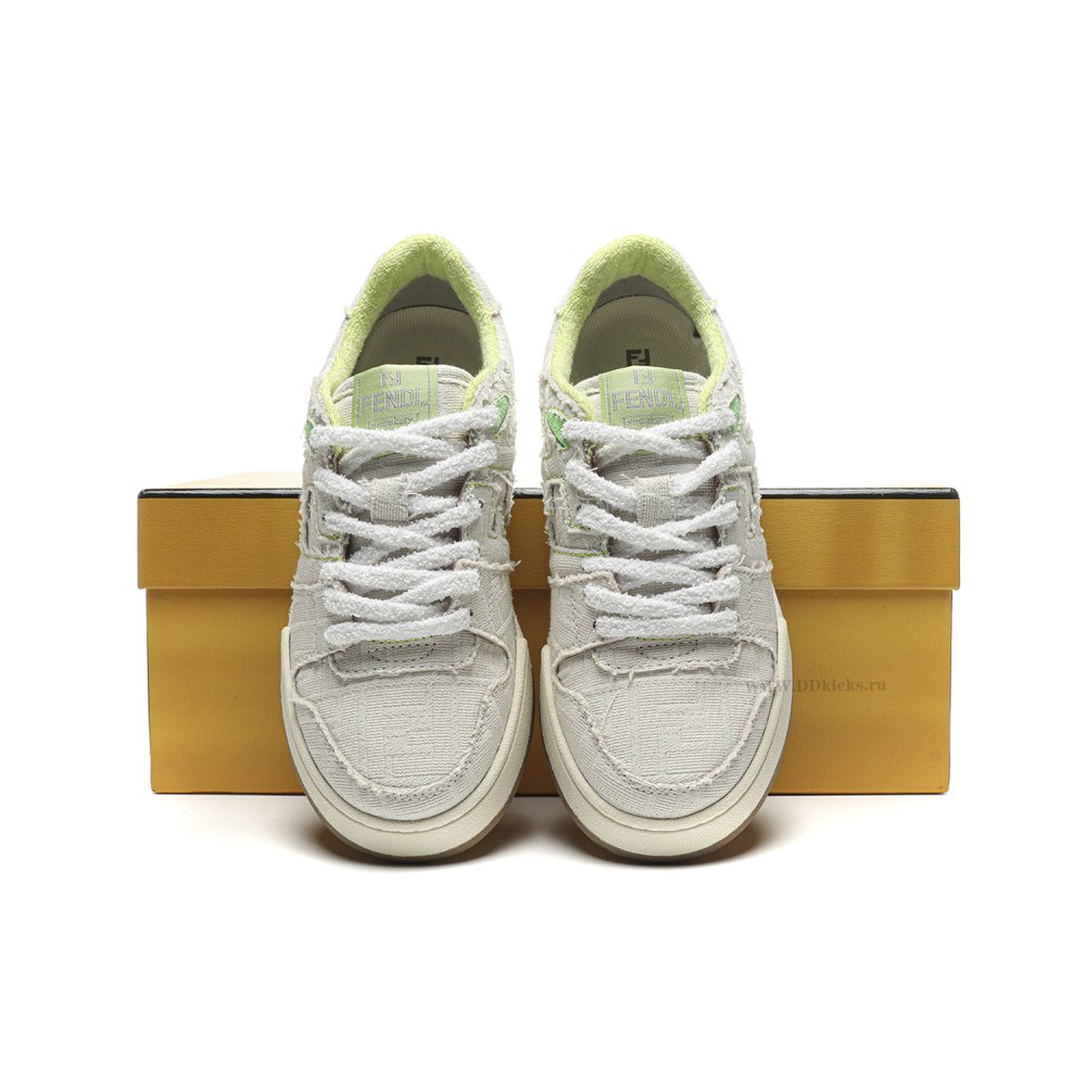 DD Fend1 Match White/Fluorescent Green