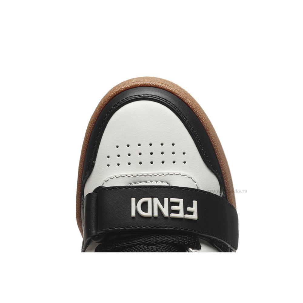 DD Fend1 Match Leather White/Black