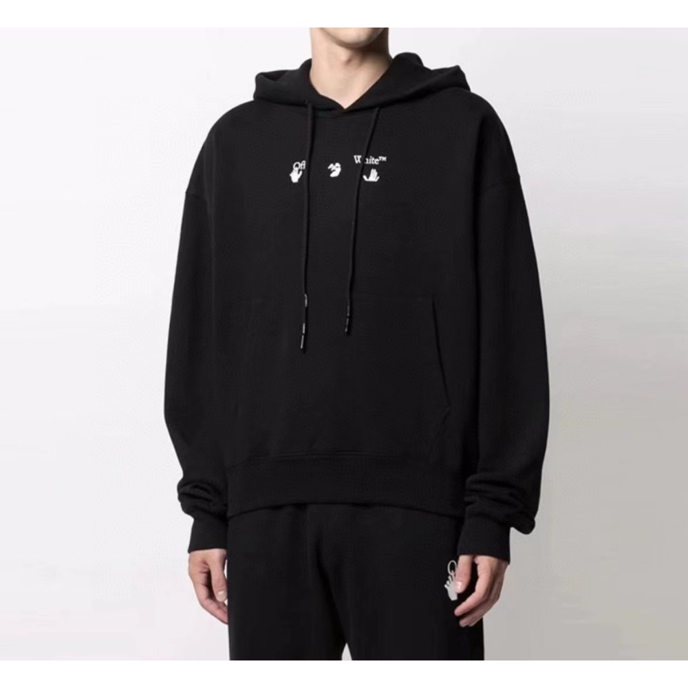 DDKicks Off-white OW red gray melting arrow hoodie