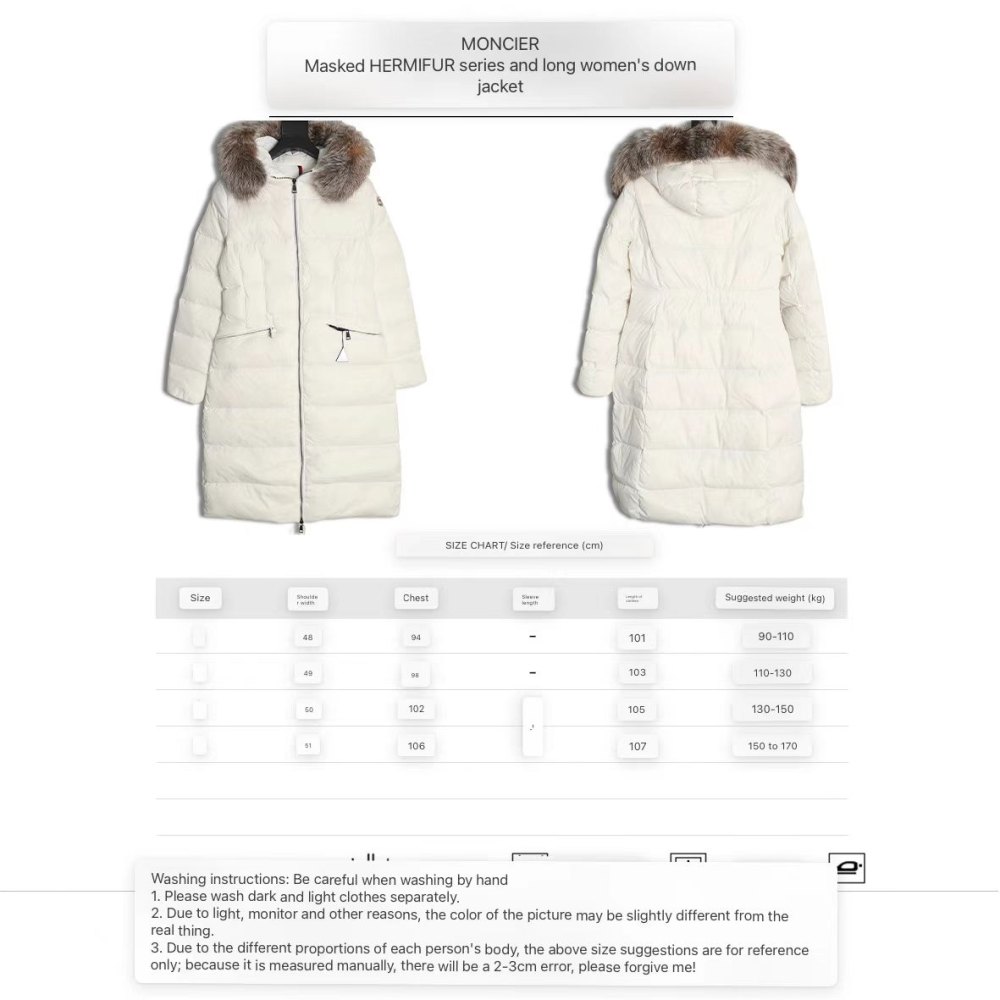 DDKicks MONCIER BOEDIC LONG DOWN JACKET White
