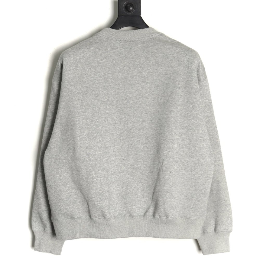 Nike x Stussy Nike Stussy co-branded 23SS plush sweatshirt Grey