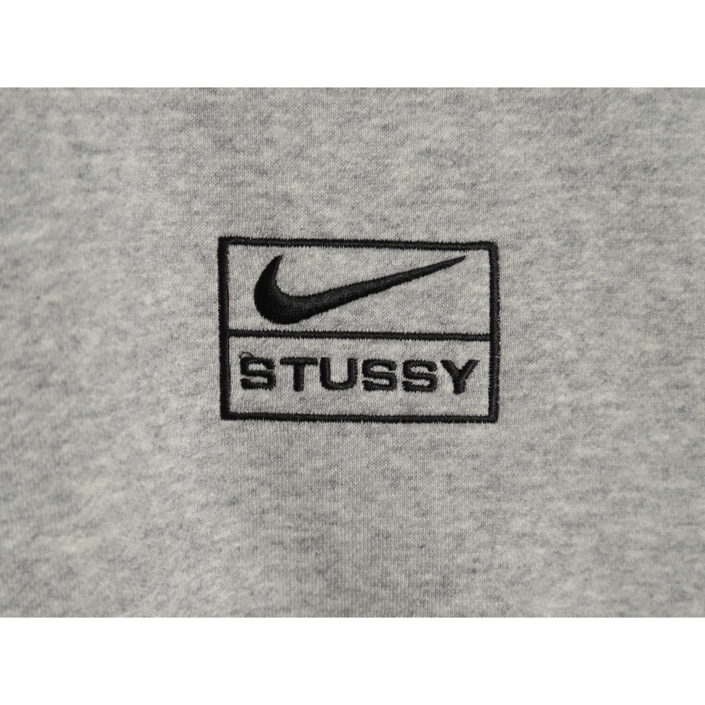 Nike x Stussy Nike Stussy co-branded 23SS plush sweatshirt Grey