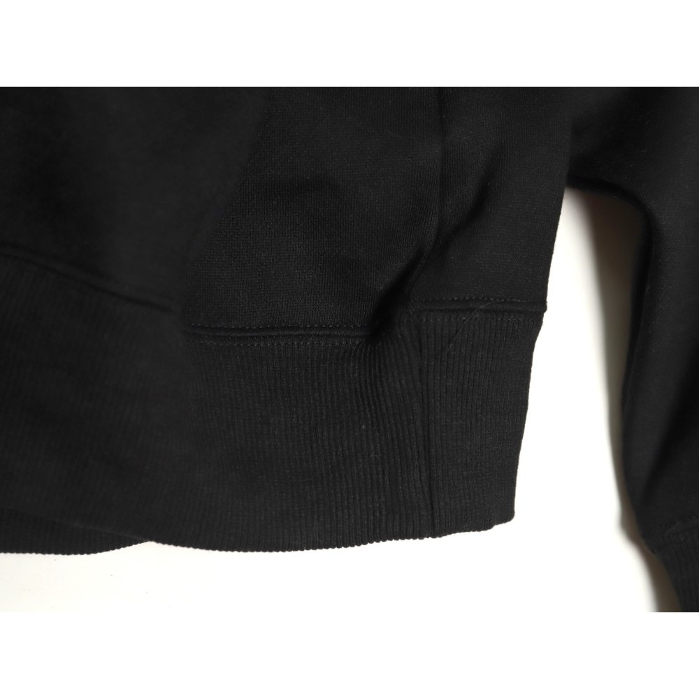 Nike x Stussy Nike Stussy co-branded 23SS plush sweatshirt Black