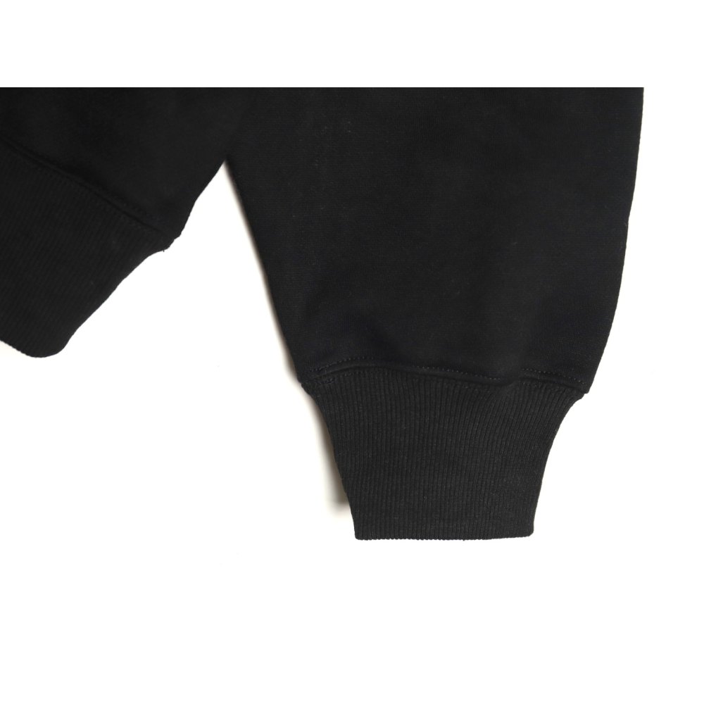 Nike x Stussy Nike Stussy co-branded 23SS plush sweatshirt Black