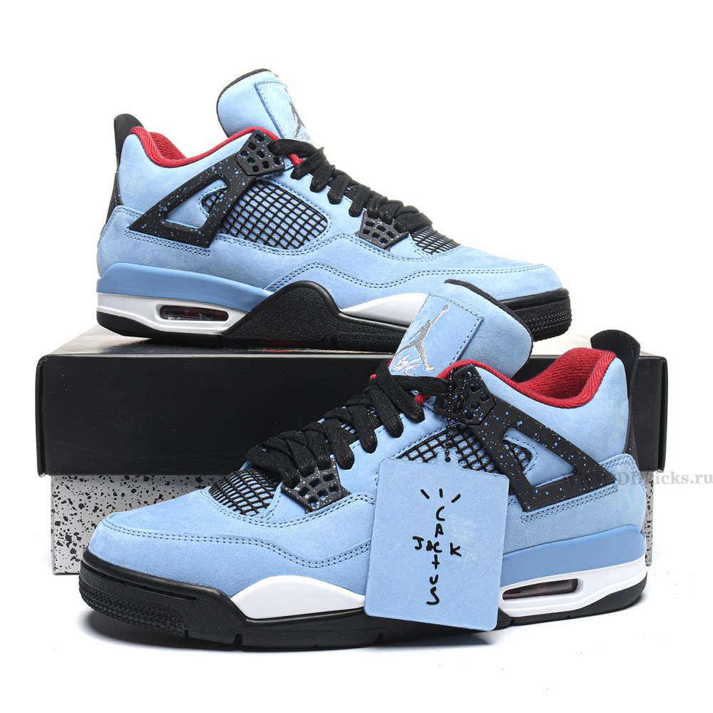 DD Jordan 4 Retro Travis Scott Cactus Jack