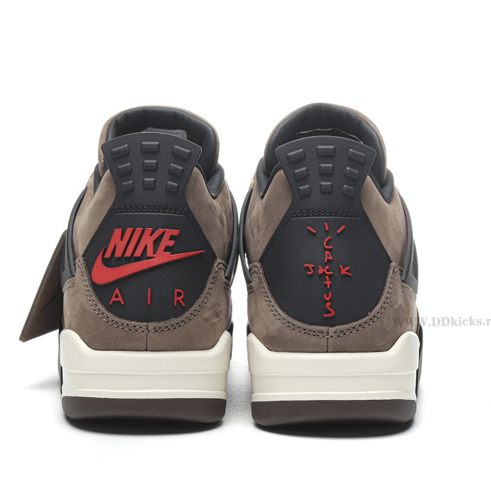 DD Jordan 4 Retro Travis Scott Olive