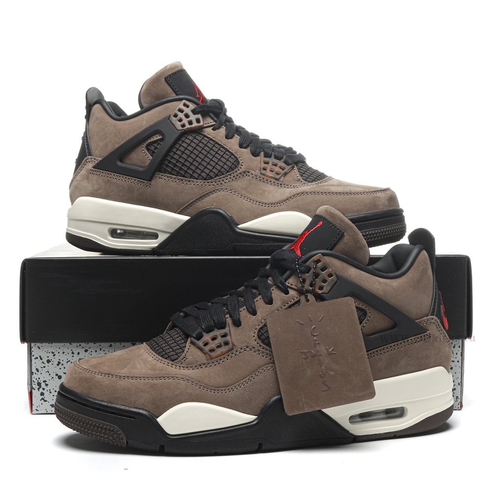 DD Jordan 4 Retro Travis Scott Olive