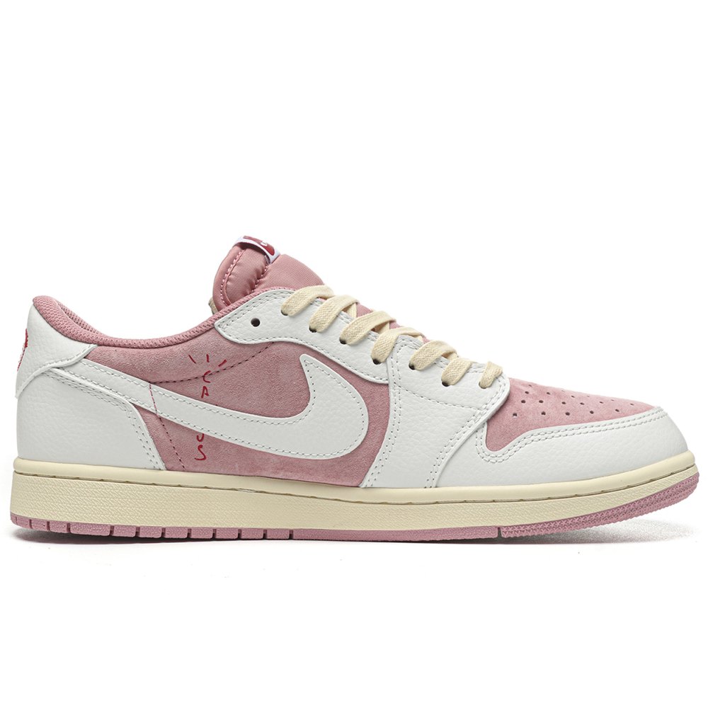 DD Travis Scott Air Jordan 1 Low OG SP Sail Shy Pink