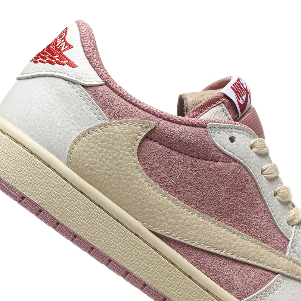 DD Travis Scott Air Jordan 1 Low OG SP Sail Shy Pink