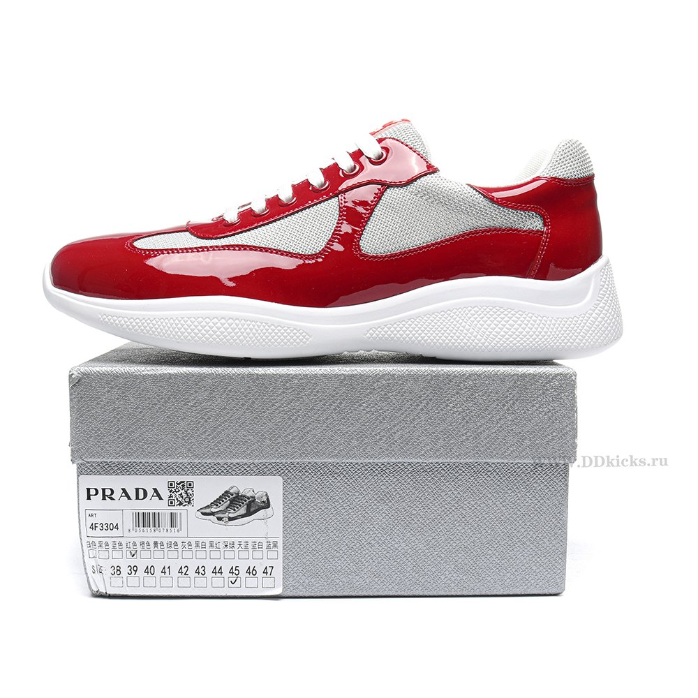 DD Pr*da America's Cup Red Silver