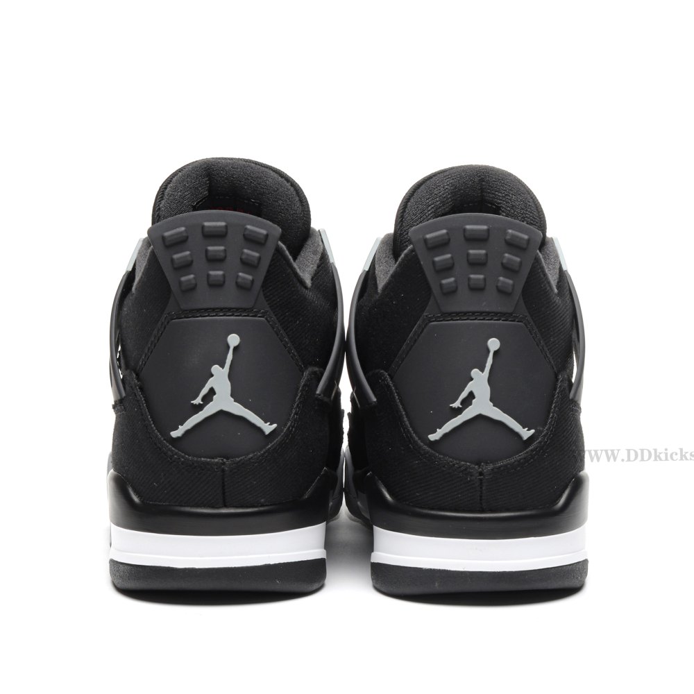 DD Jordan 4 Retro SE Black Canvas