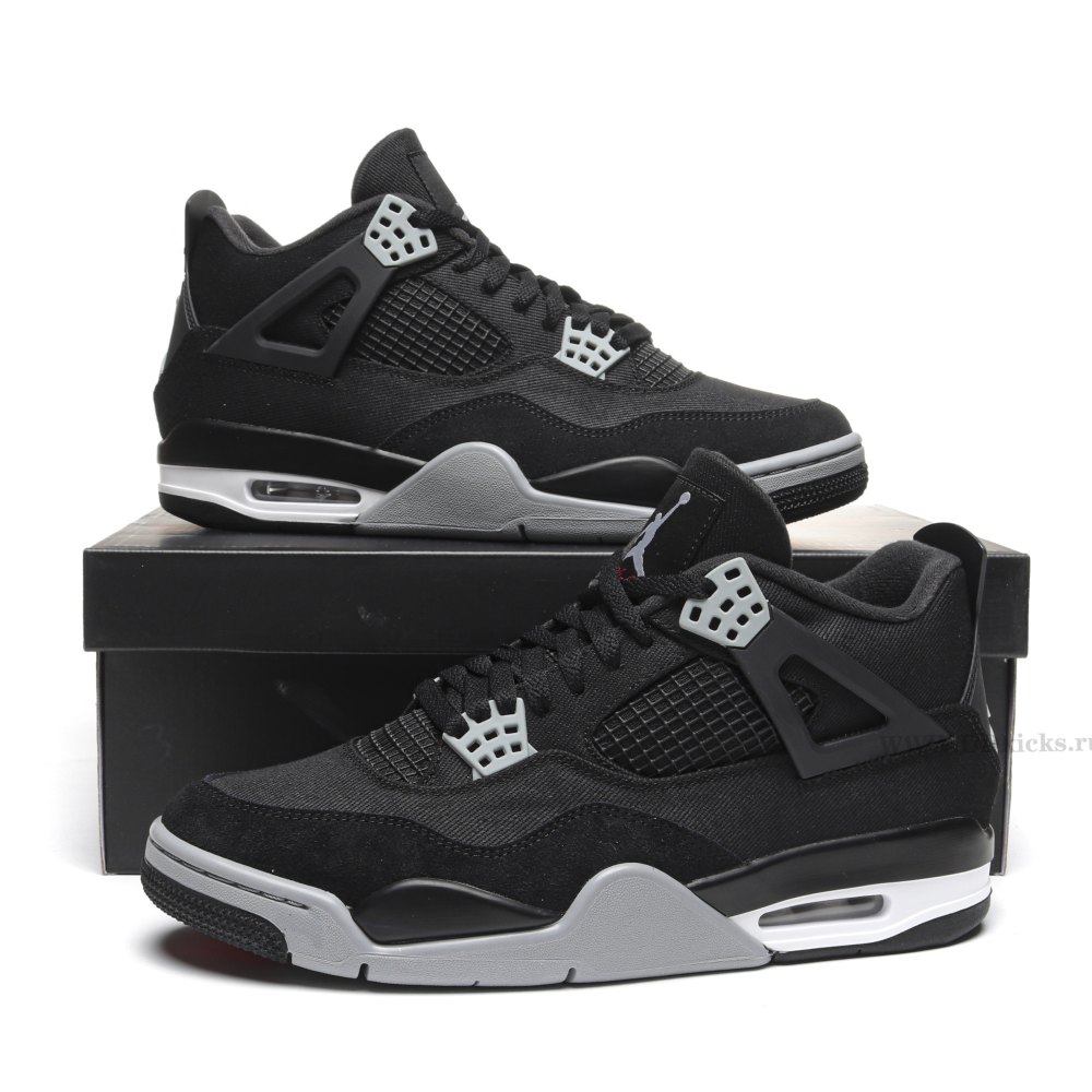 DD Jordan 4 Retro SE Black Canvas
