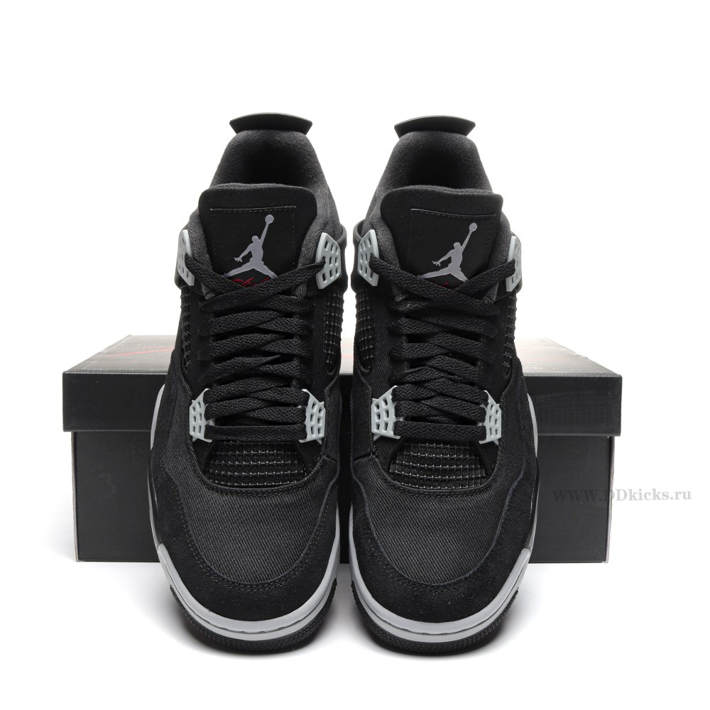 DD Jordan 4 Retro SE Black Canvas