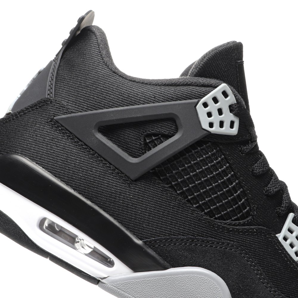 DD Jordan 4 Retro SE Black Canvas