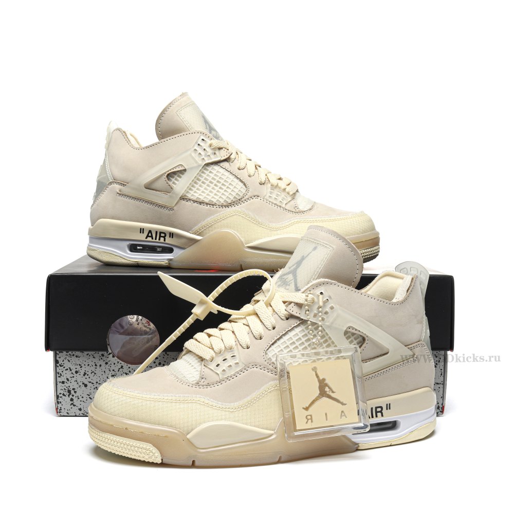 DD Jordan 4 Retro Off-White Sail (Women's)