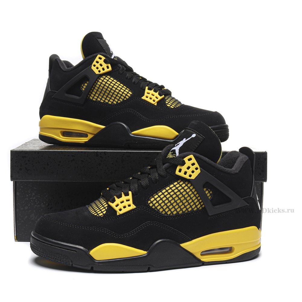 DD Jordan 4 Retro Thunder