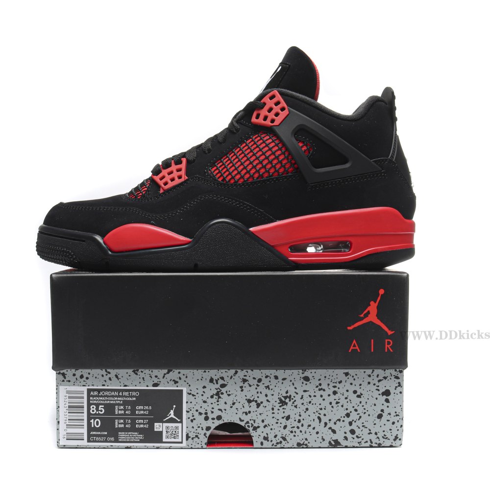 DD Jordan 4 Retro Red Thunder