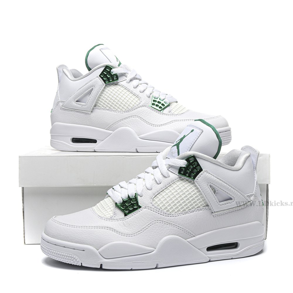 DD Jordan 4 Retro Metallic Green