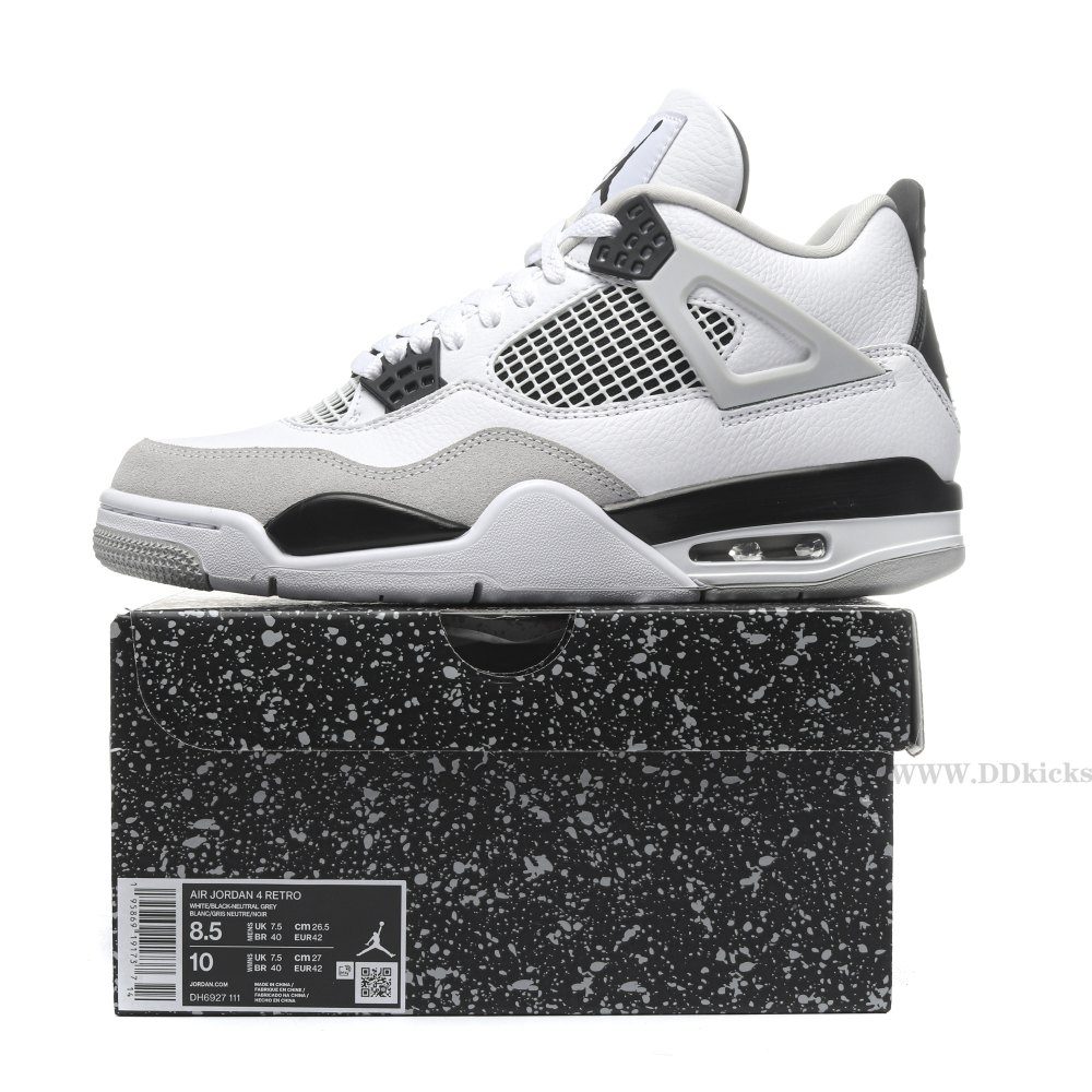 DD Jordan 4 Retro Military Black