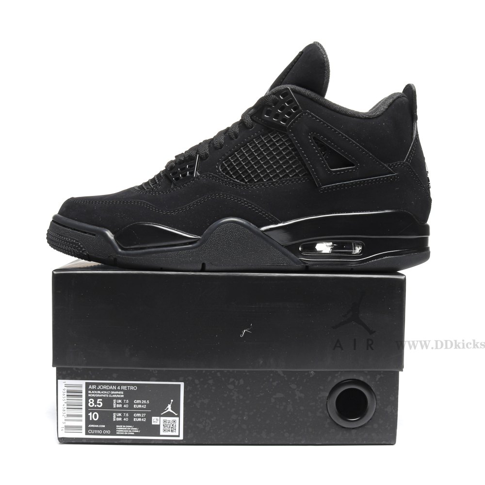 DD Jordan 4 Retro Black Cat