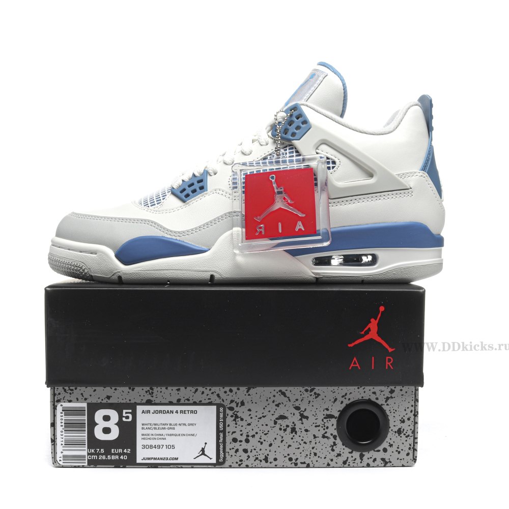 DD Jordan 4 Retro Military Blue