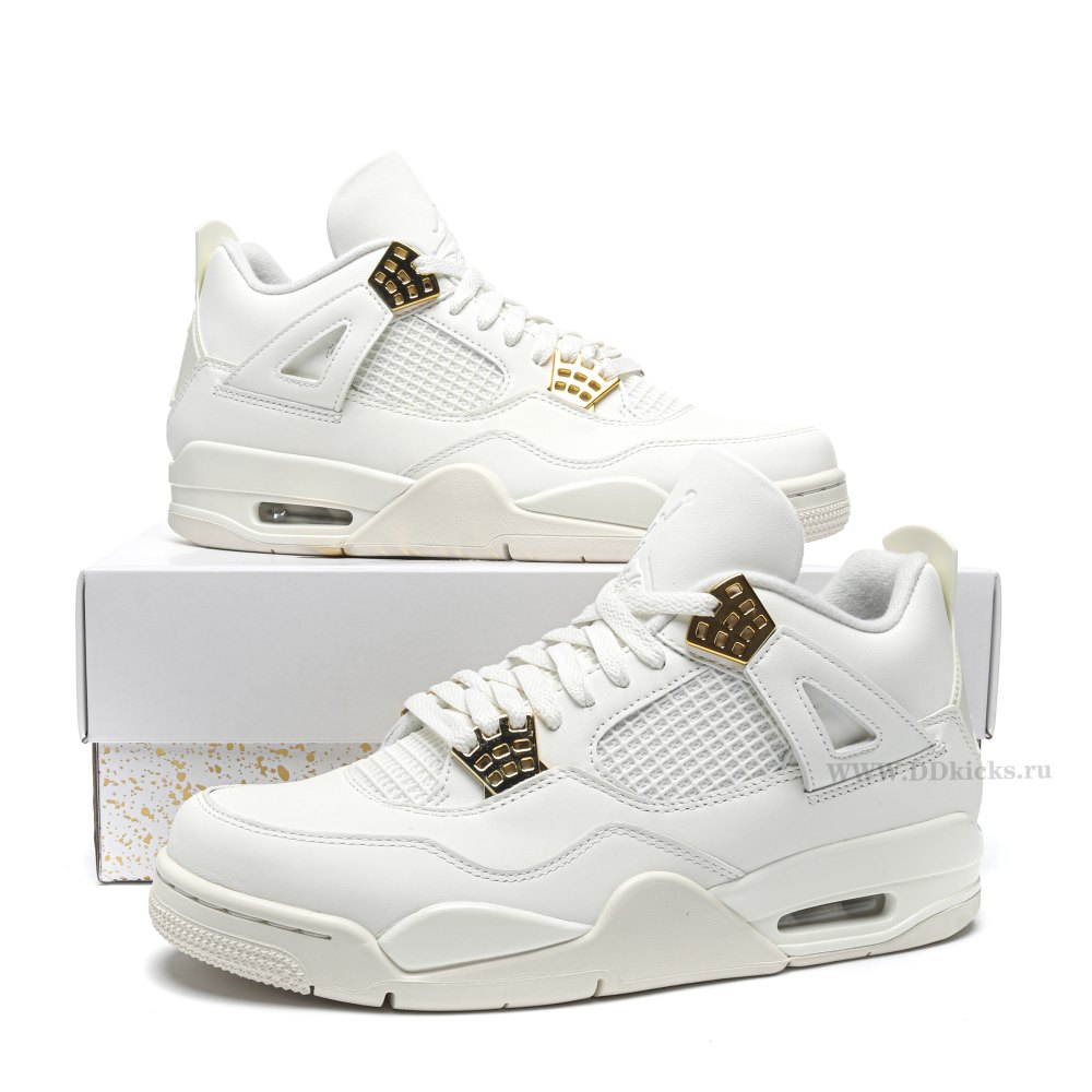 DD Jordan 4 Retro Metallic Yellow