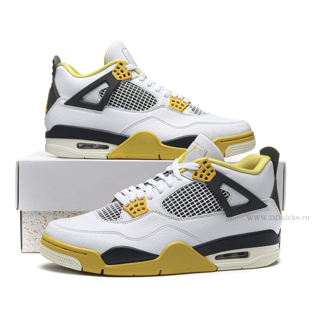 DD Jordan 4 Retro Vivid Sulfur (Women's)