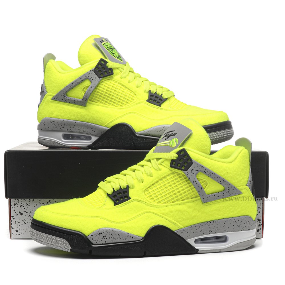 DD Jordan 4 Retro Fluorescent Green