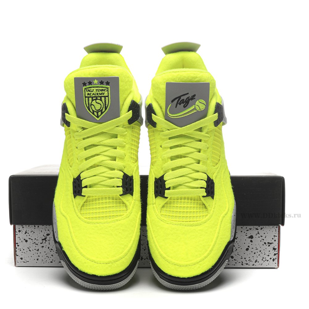 DD Jordan 4 Retro Fluorescent Green