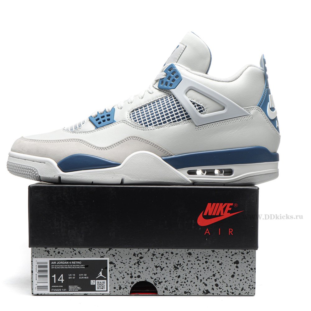 DD Air Jordan 4 Retro Military Blue (2024)