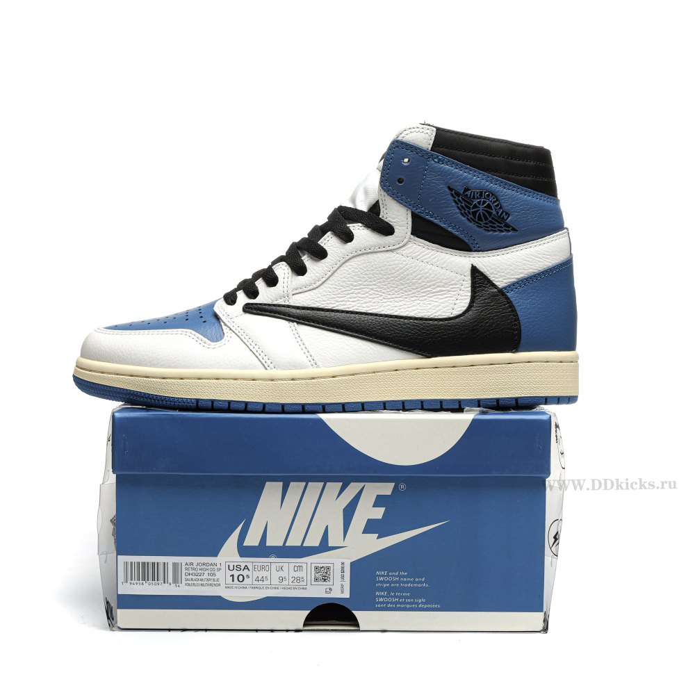 DD Jordan 1 Retro High OG SP Fragment x Travis Scott