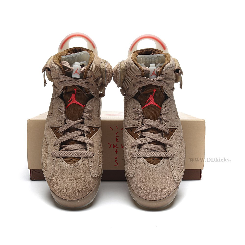 DD Jordan 6 Retro Travis Scott British Khaki