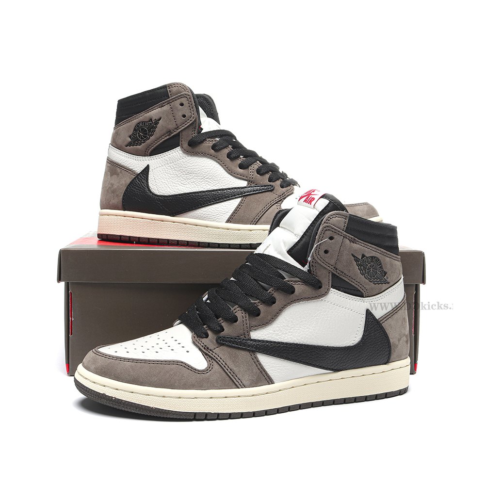 DD Jordan 1 Retro High OG SP Travis Scott Mocha