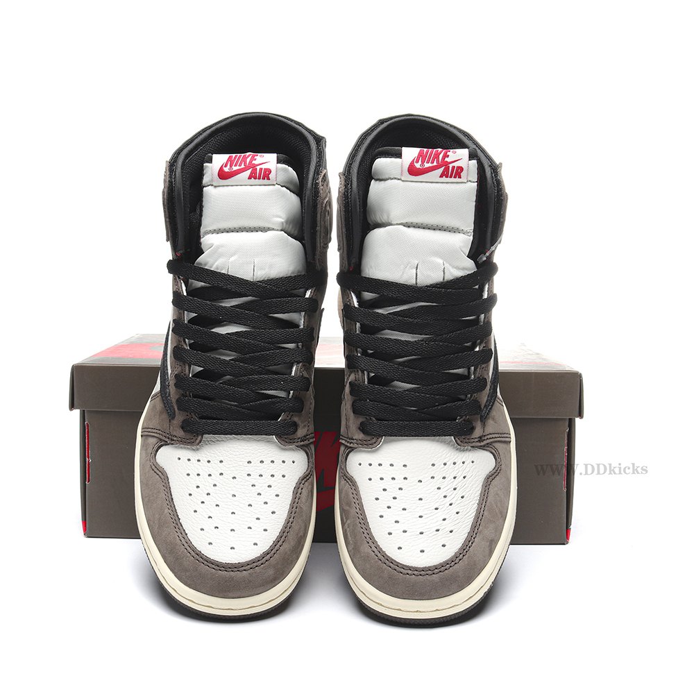 DD Jordan 1 Retro High OG SP Travis Scott Mocha