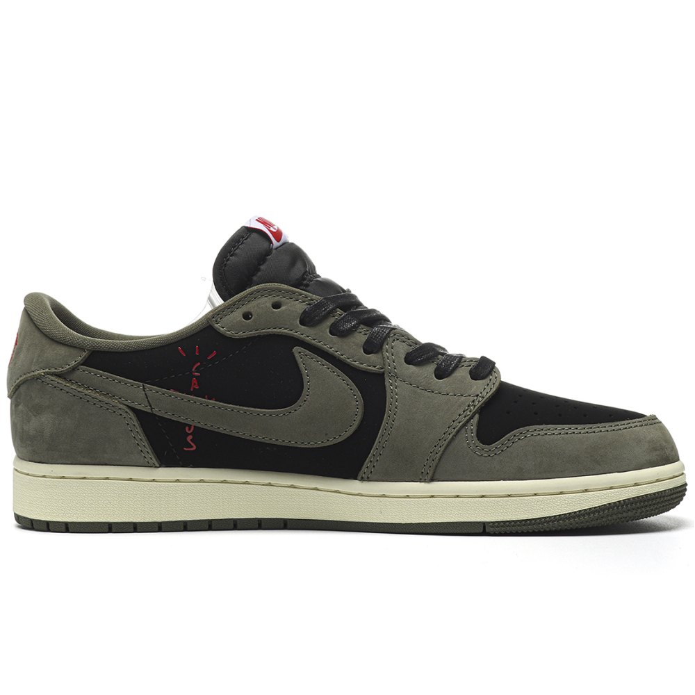 DD Jordan 1 Retro Low OG Travis Scott Black Olive