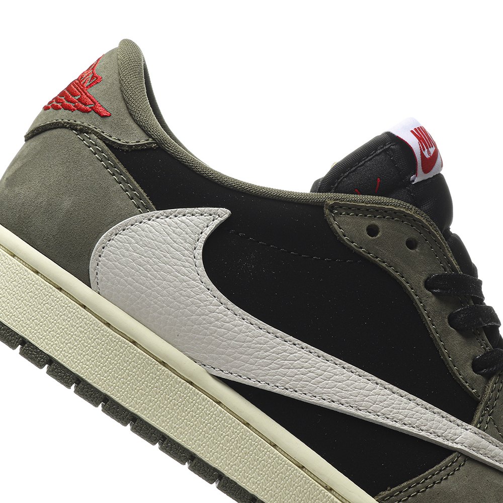 DD Jordan 1 Retro Low OG Travis Scott Black Olive