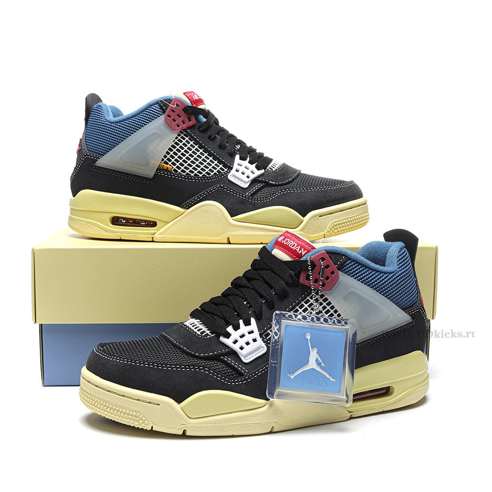 DD Jordan 4 Retro Union Off Noir