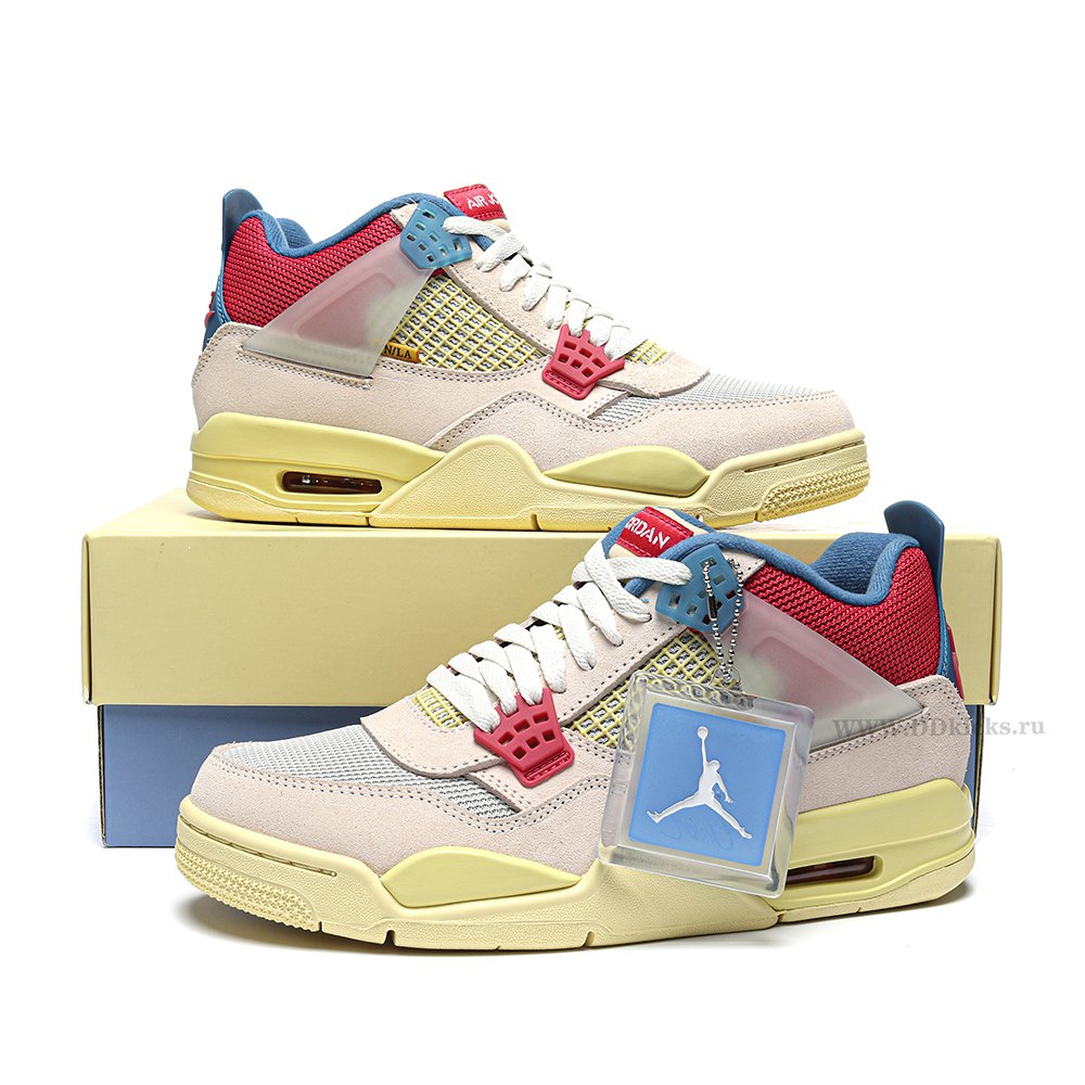DD Jordan 4 Retro Union Guava Ice