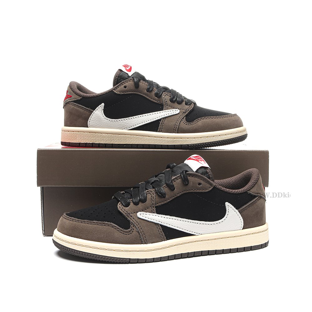 DD Jordan 1 Retro Low OG SP Travis Scott Mocha(PS)