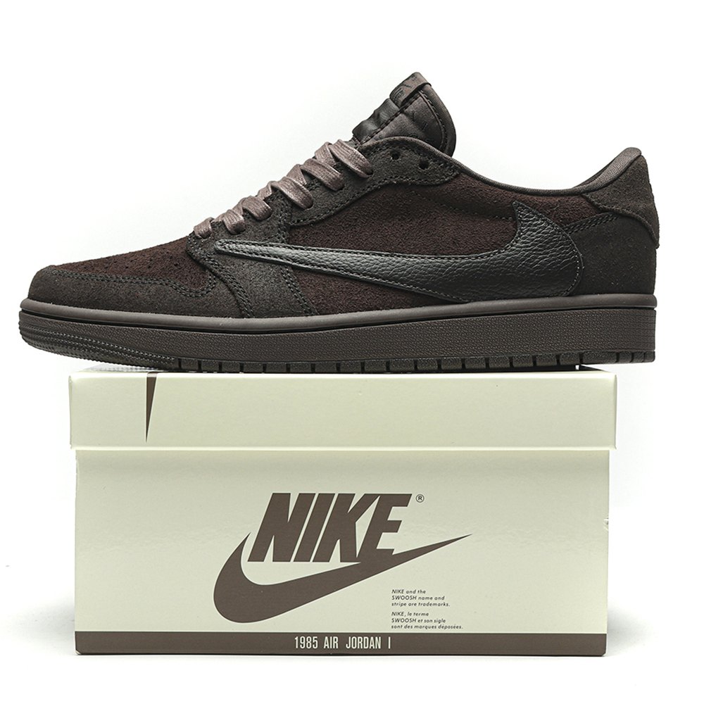 DD Jordan 1 Retro Low OG SP Travis Scott Velvet Brown DM7866-202