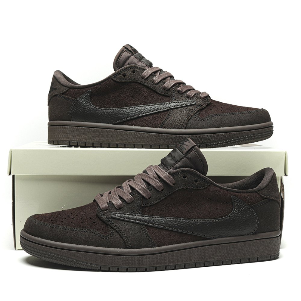 DD Jordan 1 Retro Low OG SP Travis Scott Velvet Brown DM7866-202