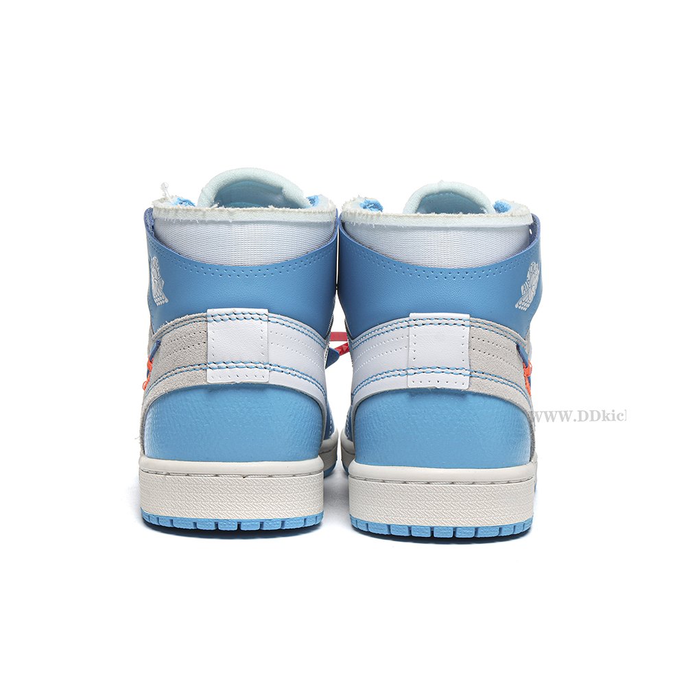 DD Jordan 1 Retro High Off-White University Blue