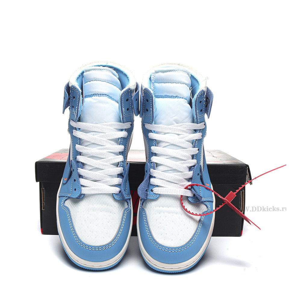 DD Jordan 1 Retro High Off-White University Blue