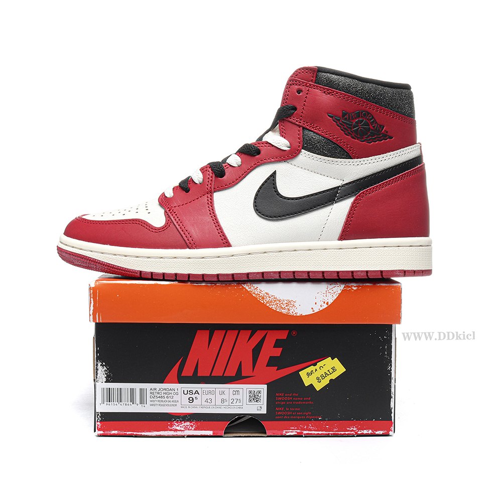 DD Jordan 1 Retro High OG Chicago Lost and Found