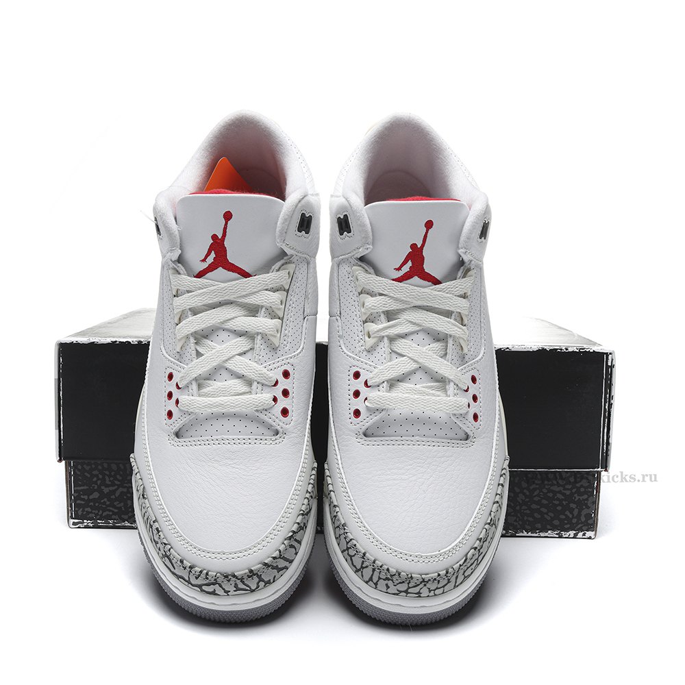 DD Jordan 3 Retro White Cement Reimagined