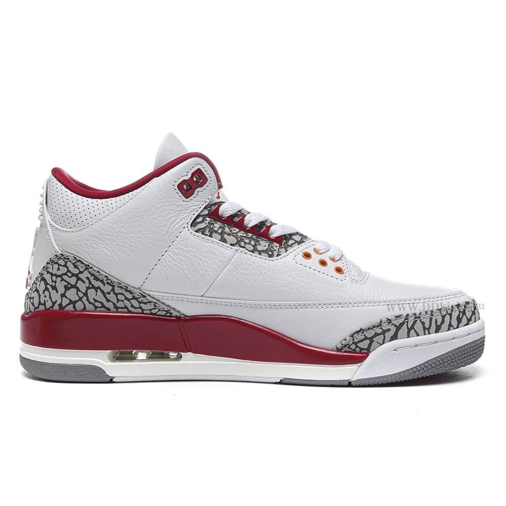 DD Jordan 3 Retro Cardinal Red
