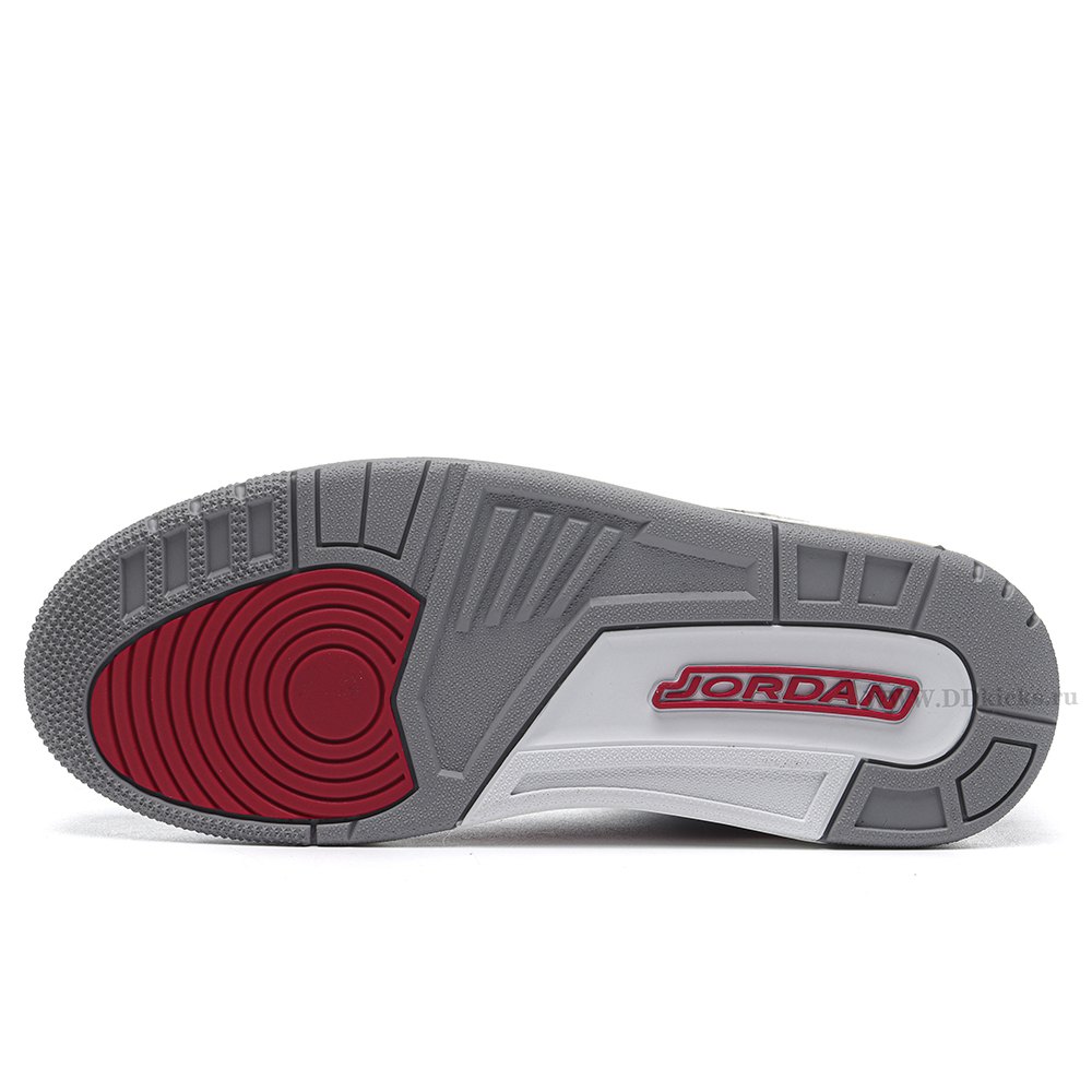 DD Jordan 3 Retro Cardinal Red