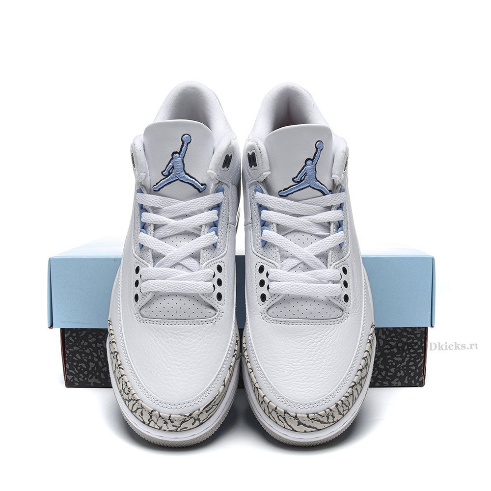 DD Jordan 3 Retro UNC