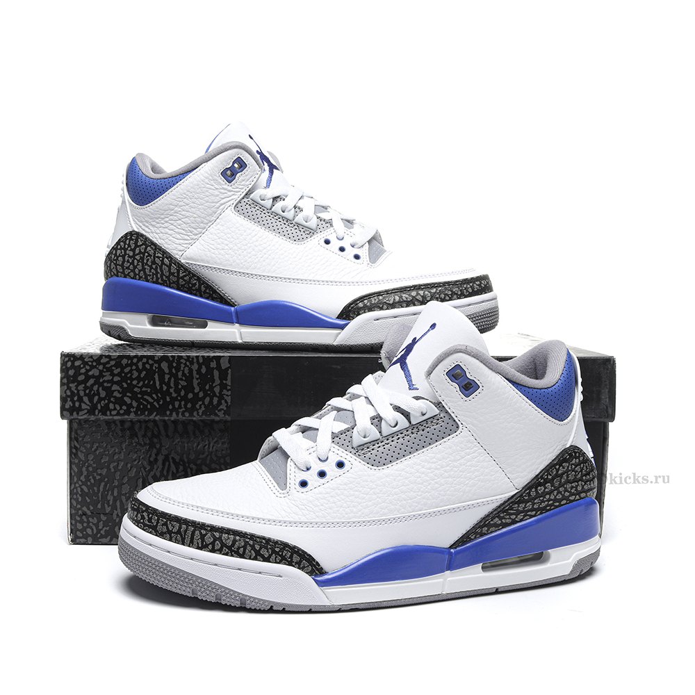 DD Jordan 3 Retro Racer Blue